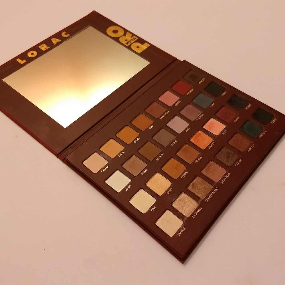 LORAC MEGA PRO 1 Eyeshadow Palette (used)